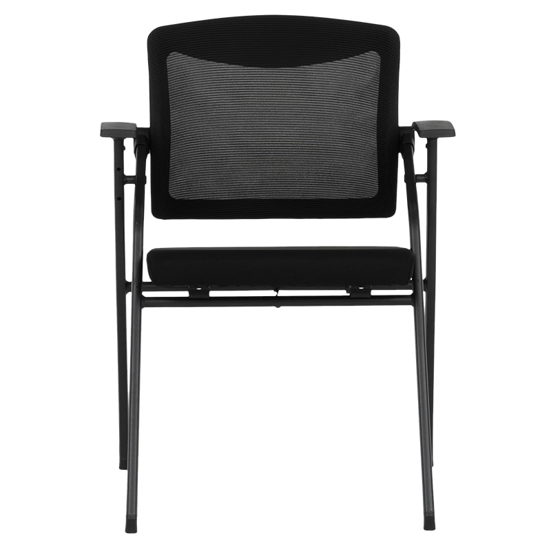 Сгъваем посетителски офис стол Carmen 1708 черен